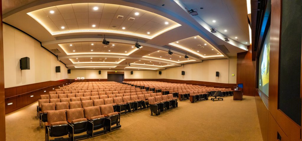 elkins Auditorium, panorama