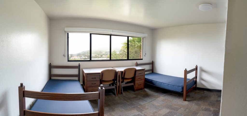 freshman residential hall, room