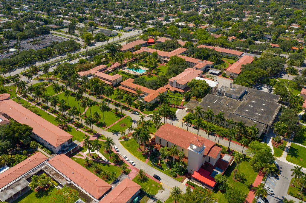 Miami,,Fl,,Usa,-,May,24,,2019:,Aerial,Photo,Barry
