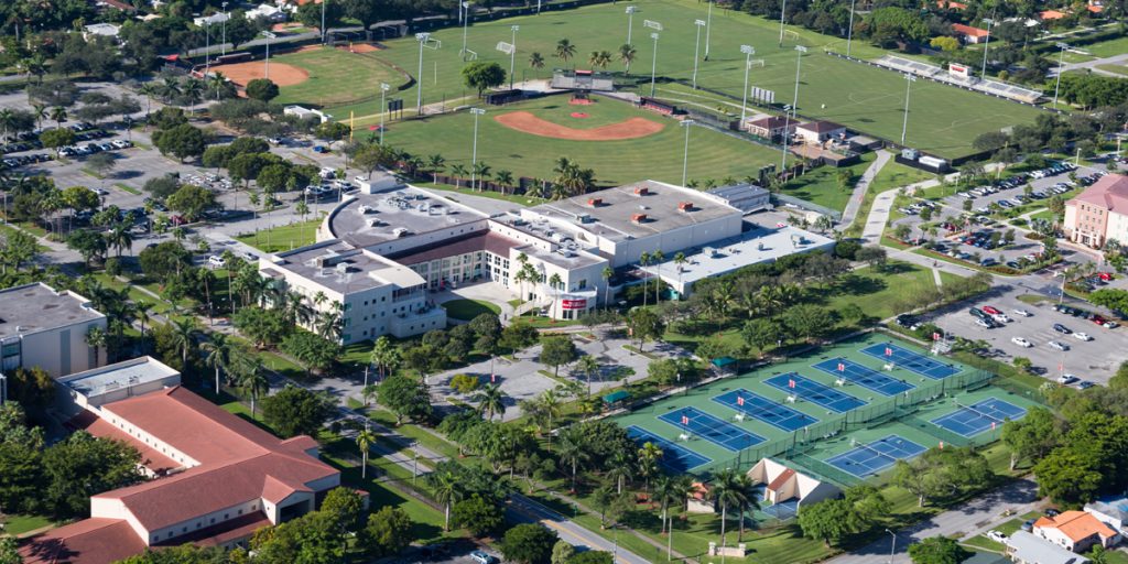BARRY UNIVERSITY aerial