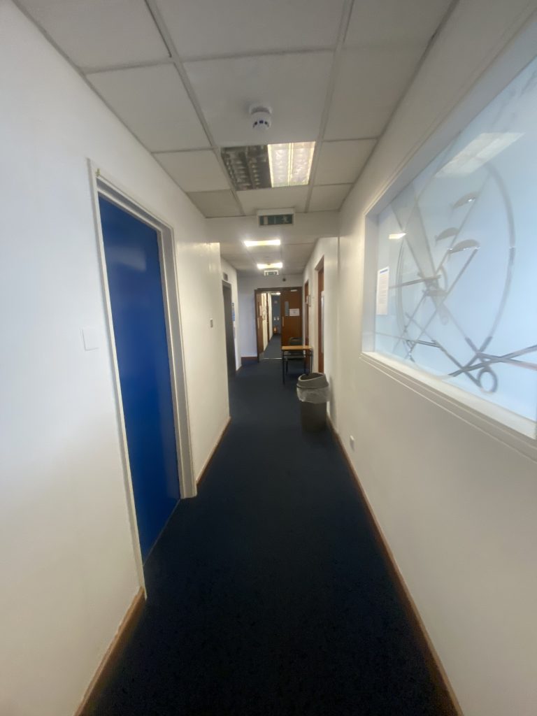 The Dubliner - school hallway