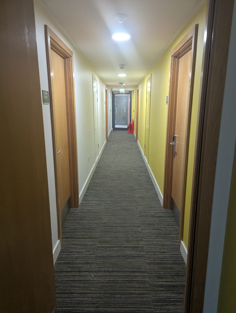 Newcastle accommodation corridor