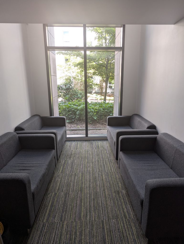 Newcastle accommodation seating area